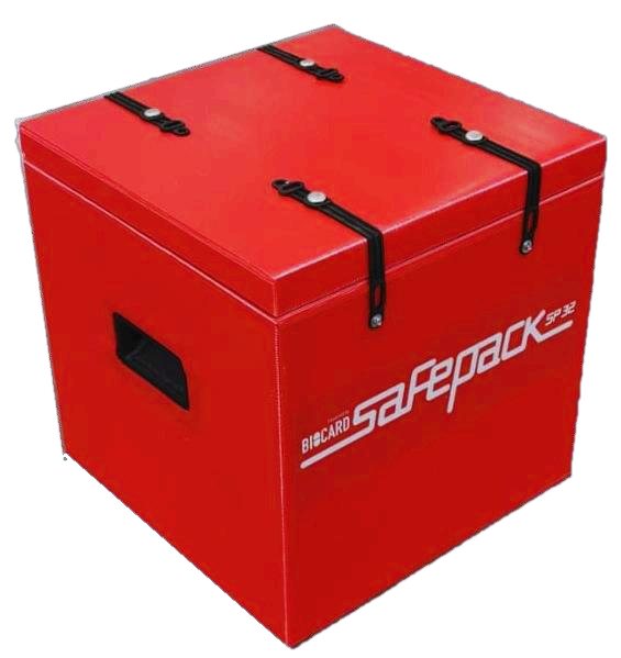 SafePack PS-1 pallet-scale container
