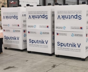 THE PLANE WITH THE FIRST SHIPMENT OF THE «SPUTNIK V» VACCINE HAS ARRIVED IN ARGENTINA