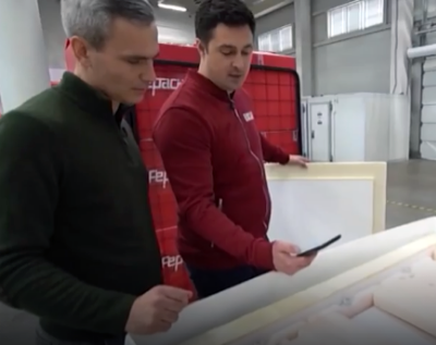 A SPECIAL PROJECT OF THE RBC TV CHANNEL. "SATELLITE LAUNCH"