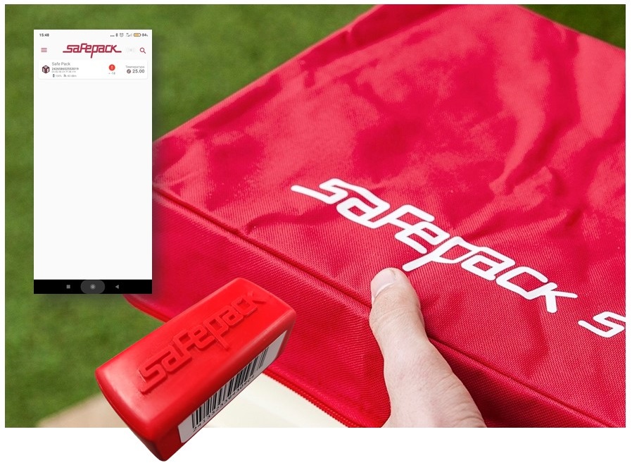 PRECISE TEMPERATURE CONTROL WITHOUT OPENING THE INSULATED CONTAINER